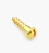 Round-Head Brass Screws