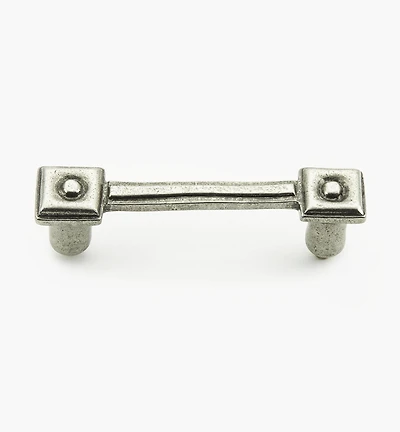 Bright Pewter Square-End Handle