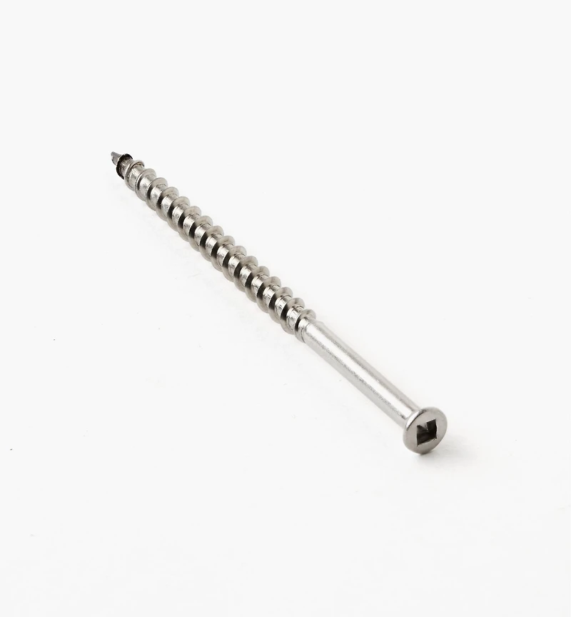 305 Stainless-Steel #7 Finishing-Head Screws