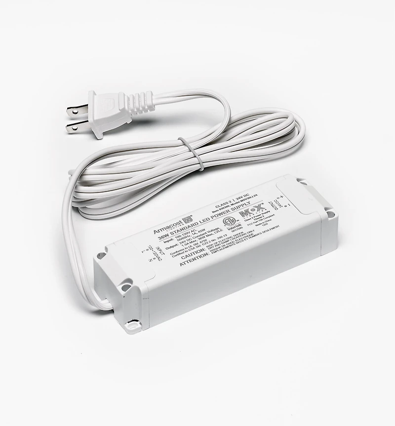 Transformateurs 24 V pour luminaires-rubans à DEL blanches et couleur réglable