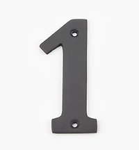 Standard Cast Brass House Numbers
