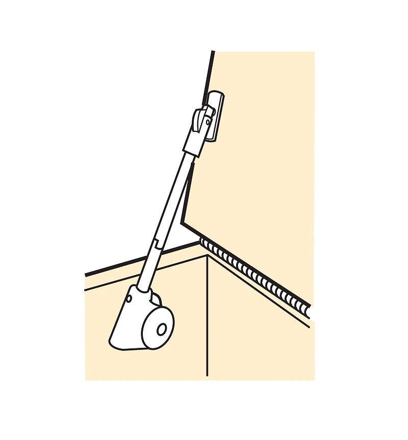 Soft-Down Flap Stay