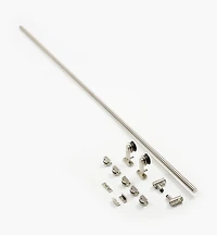 Stainless-Steel Barn-Style Door Hardware