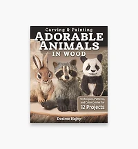 Carving & Painting Adorable Animals in Wood