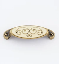 Filigree Oval Shell Pulls
