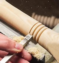 Plaquettes à angle d'attaque négatif pour bourrelet Easy Wood Tools