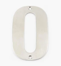 Chiffres de maison en acier inoxydable