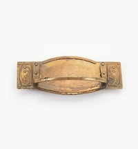 Poignée Art déco sur platine