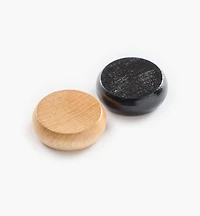 Wooden Crokinole/Checker Pieces