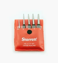 Starrett Round-Shank Center Punches