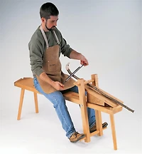 Plan de banc d’âne traditionnel