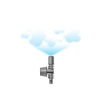 Variable-Flow Misters for Low-Flow Irrigation Systems