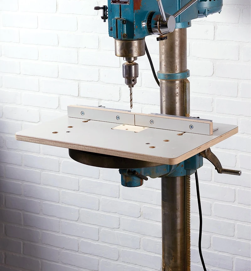 Veritas Drill-Press Table & Fence