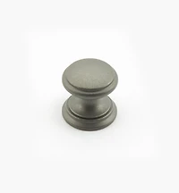 Bevelled Brass Round Knobs