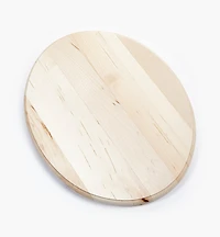 Profiled-Edge Oval Basswood Plaques