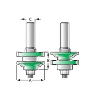 Reversible Ogee Frame Bits