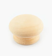 Bouton en bois brut