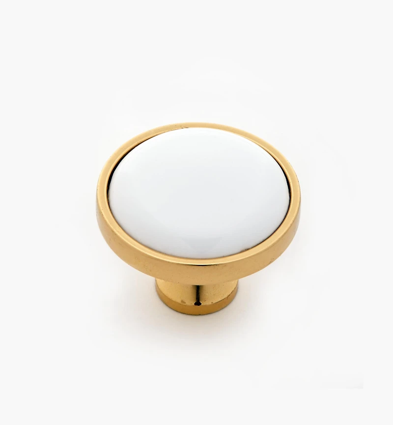 Belwith Solid Brass Round Knob
