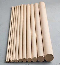 36" Maple Dowel Rods