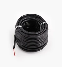 Câble à deux fils massifs pour l'extérieur pour luminaires à DEL (12 V)