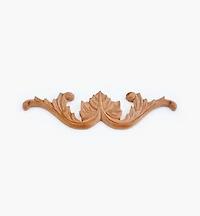 10" Hand-Carved Horizontal Appliqué