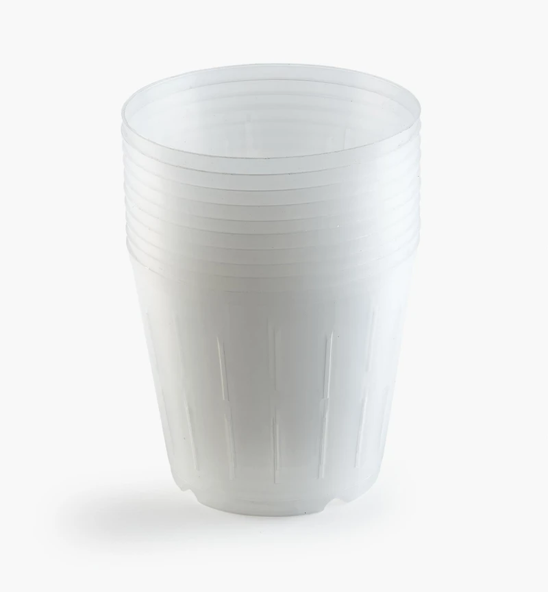 Clear Orchid Pots