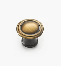 Bouton à contour ligné