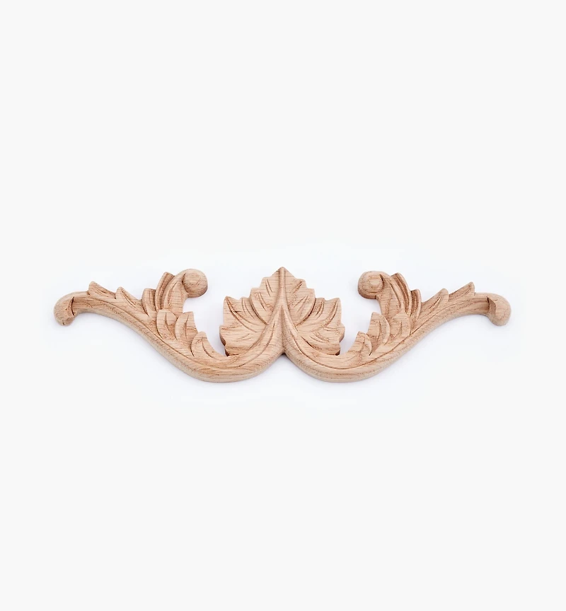10" Hand-Carved Horizontal Appliqué