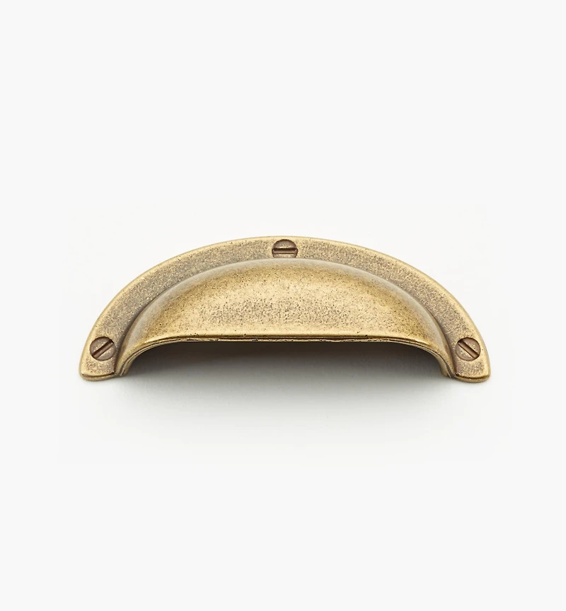 Cast Brass Shell Pulls