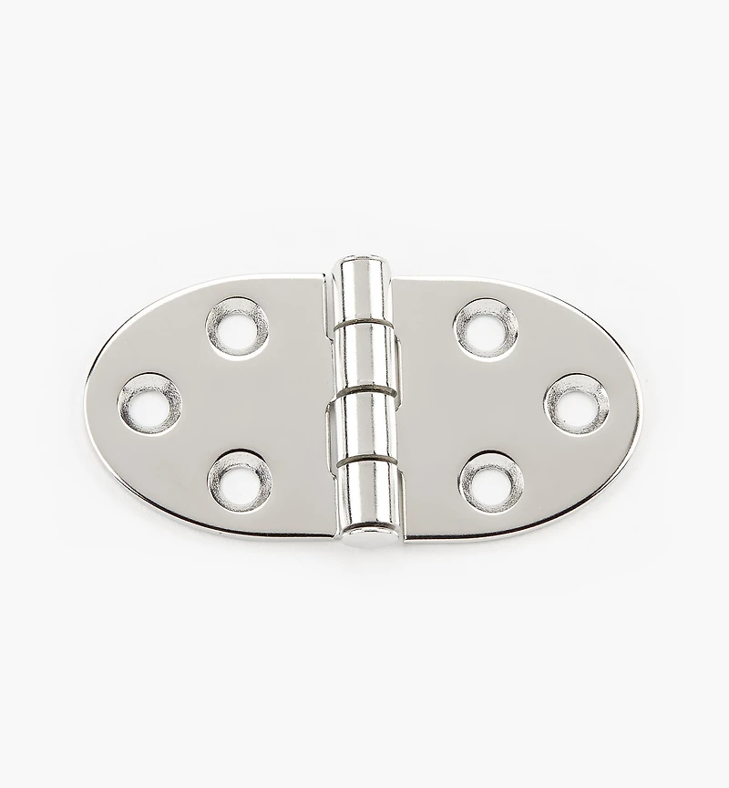 Standard Oval Stainless-Steel Hinges
