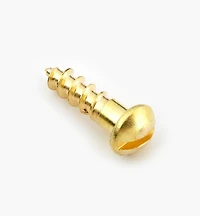 Round-Head Brass Screws