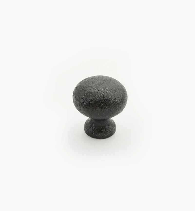 Small Cast Steel Classic Knobs