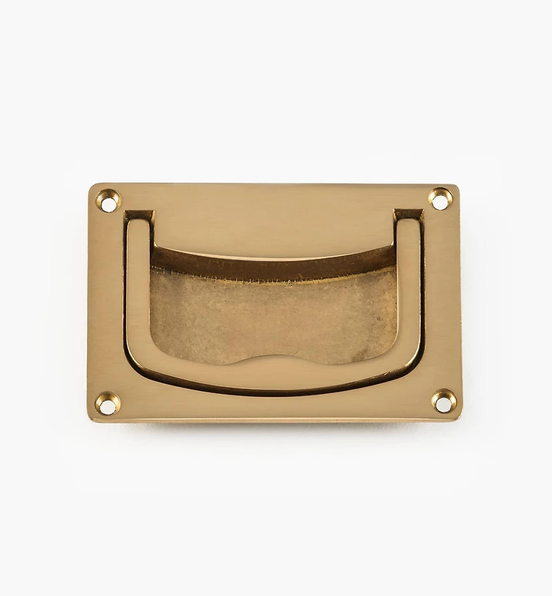 Cast Brass Recessed Handles