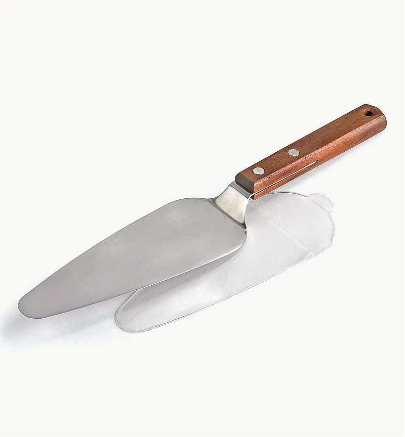 Classic Stainless-Steel Cake Knife and Server