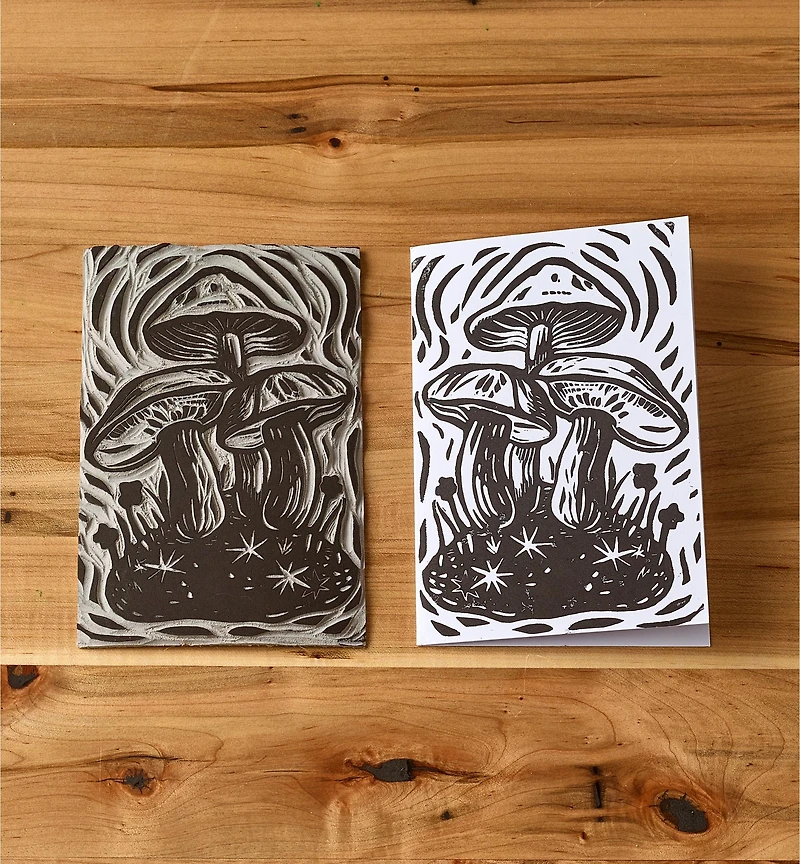 Make It Yourself Linocut Printmaking Kit