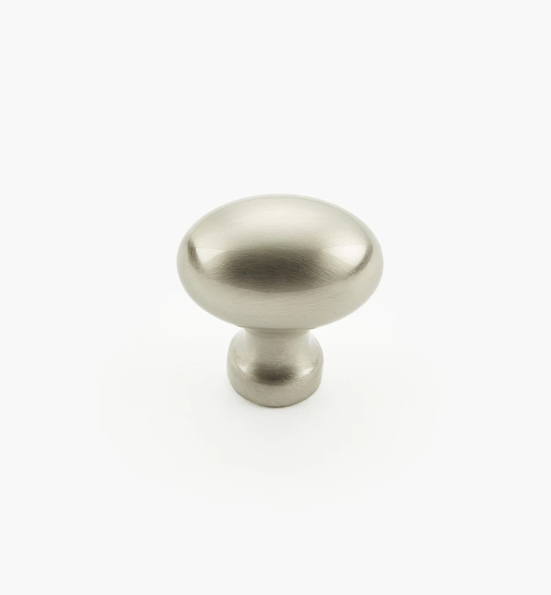 Simple Cast Oval Knob
