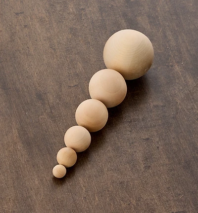Boules en bois