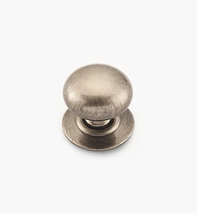 Hollow Brass Knobs with Escutcheons
