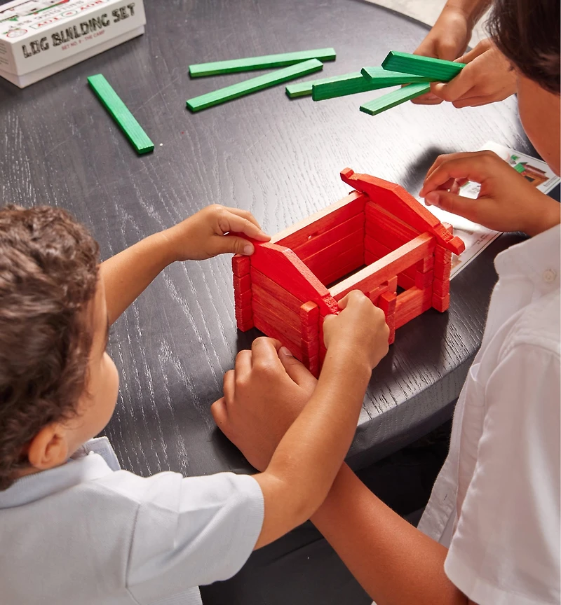 37-Pc. Log Building Set