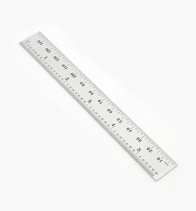 Starrett Spring-Tempered Precision Imperial/Metric Rules