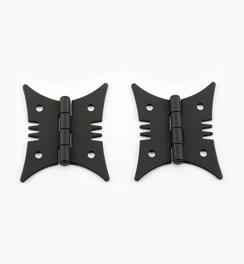 “Forged Iron” Butterfly Hinges