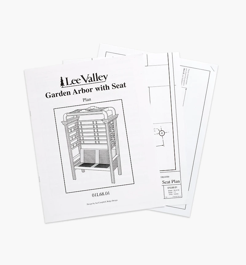 Arbor with Seat Plan