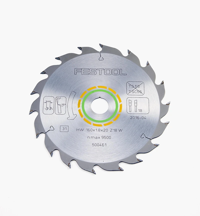 Lames de scies HK 55 et HKC Festool