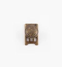 Arts and Crafts II Knob with Escutcheon