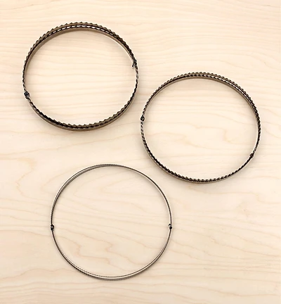 Jeu de 3 lames pour scie à ruban 10 po Rikon
