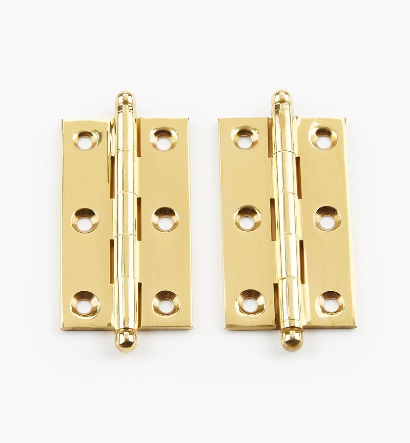 Extruded Brass Fast-Pin Ball-Tip Hinges