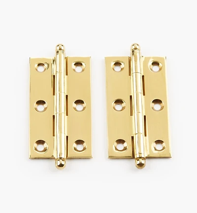 Extruded Brass Fast-Pin Ball-Tip Hinges
