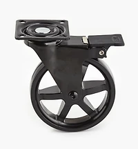 Spoked Aluminum Casters