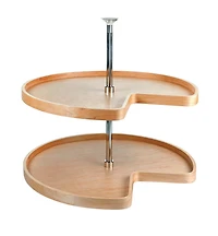Wooden Kidney Shelf Set