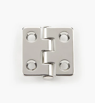 Recessed/Flushed Rectangular Stainless-Steel Hinges
